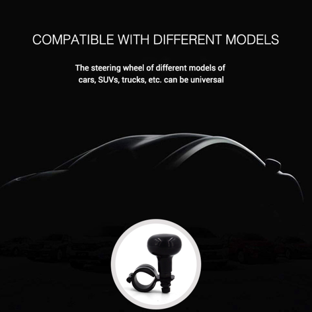 Economy black Free Spinning Steering Wheel Knob