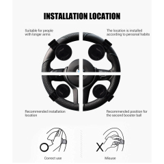 Economy black Free Spinning Steering Wheel Knob