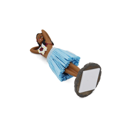 Hawaiian Hula Girl Dashboard Doll With Ukulele Bobbleheads for Car Dashboard