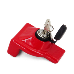 Heavy Duty Air Brake Glad Hand Gladhand Lock With Dust Cover for Tractor Trailer