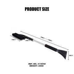 Snow Brush & Ice Scrapers for Car Windshield with Foam Grip