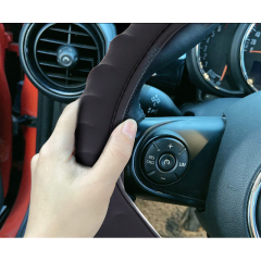 Large Size Steering Wheel Cover PVC Material Great Grip Anti-Slip Design