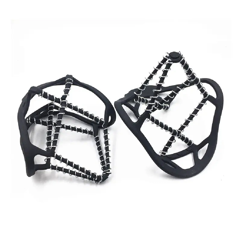 Outdoor Ice Cleats for Hiking Boots and Different Styles Shoes Effective Skid Protection and Suitable for Multiple Scenarios