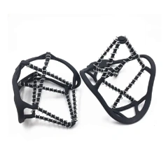 Outdoor Ice Cleats for Hiking Boots and Different Styles Shoes Effective Skid Protection and Suitable for Multiple Scenarios