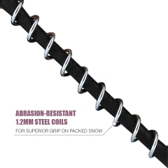 Outdoor Ice Cleats for Hiking Boots and Different Styles Shoes Effective Skid Protection and Suitable for Multiple Scenarios