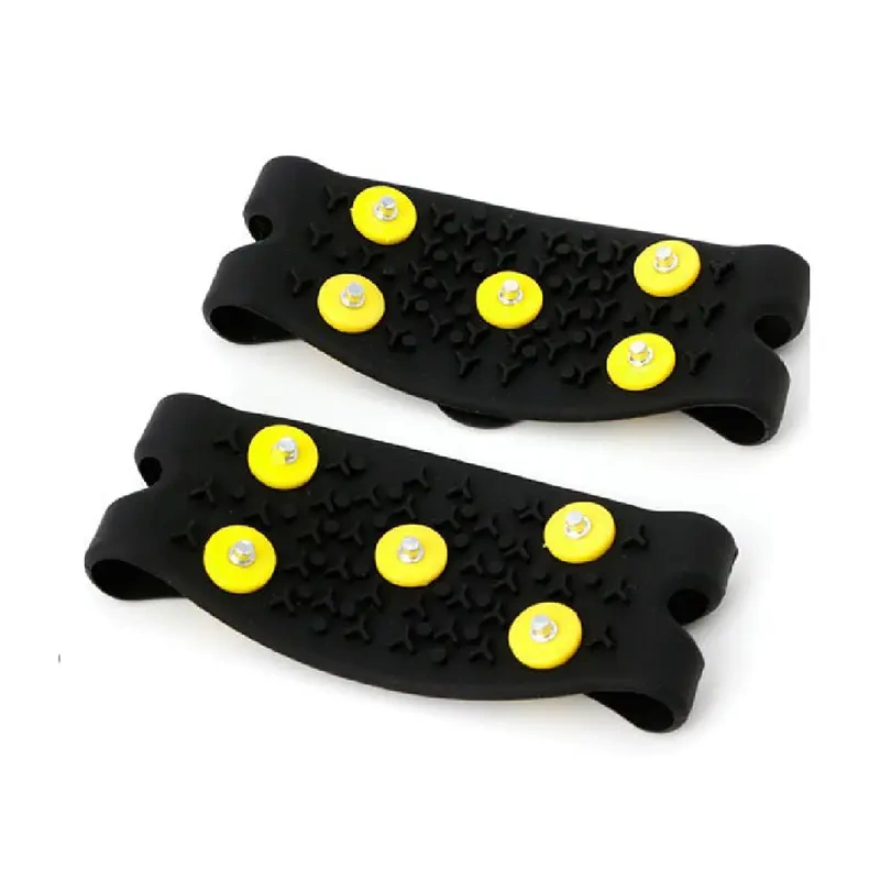 5 Steel Studs Non-Slip Silicone Ice Cleat,Effective Skid Protection and Suitable for Multiple Scenarios