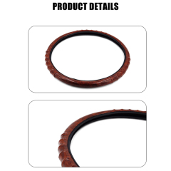 Large Size Steering Wheel Cover PVC Material Great Grip Anti-Slip Design