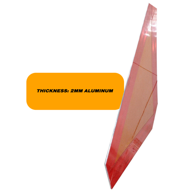 Slow Moving Vehicle Emblems Orange Base with Reflective Border