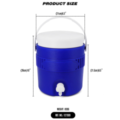 3.8L Cooler Box Cold Drink Dispenser with Faucet