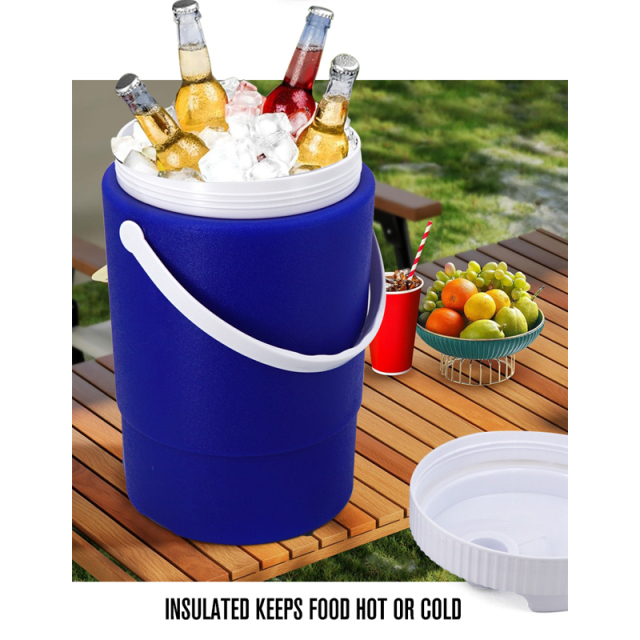 3L Cooler Box Cold Drink Dispenser with Carrying Handle