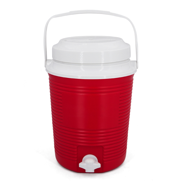 7.6L Cooler Box Cold Drink Dispenser with Faucet Carrying Handle
