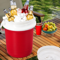 2.3L Cooler Box Cold Drink Dispenser with Carrying Handle