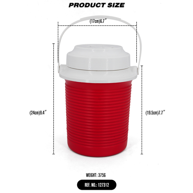 2.3L Cooler Box Cold Drink Dispenser with Carrying Handle