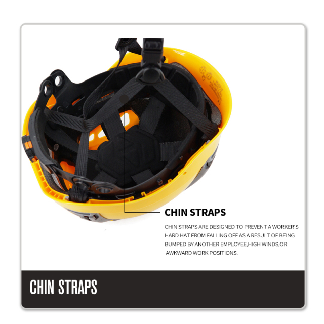 Security Personal Protective Vented Work Safety Helmet Hard Hat with 6-point Adjustable Ratchet Suspension