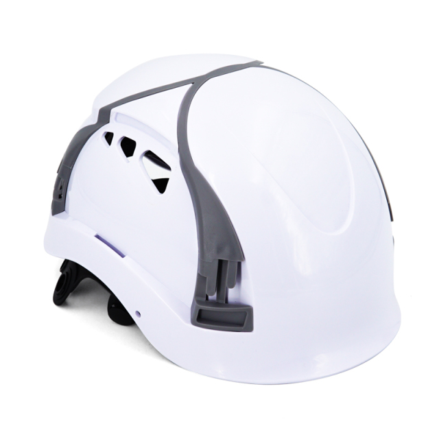 Security Personal Protective Vented Work Safety Helmet Hard Hat with 6-point Adjustable Ratchet Suspension