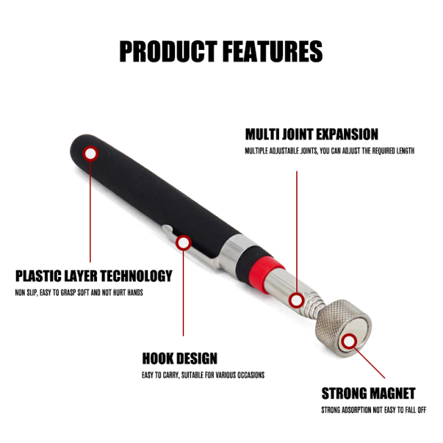 8LB Pen-type Telescoping Magnetic Pick up Tool