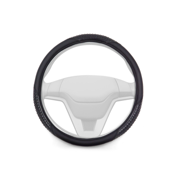 Large Size Steering Wheel Cover PVC Material Great Grip Anti-Slip Design