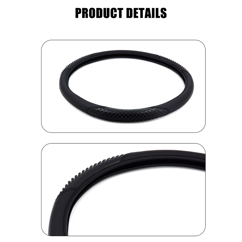 Large Size Steering Wheel Cover PVC Material Great Grip Anti-Slip Design