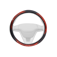 Large Size Steering Wheel Cover PVC Material Great Grip Anti-Slip Design