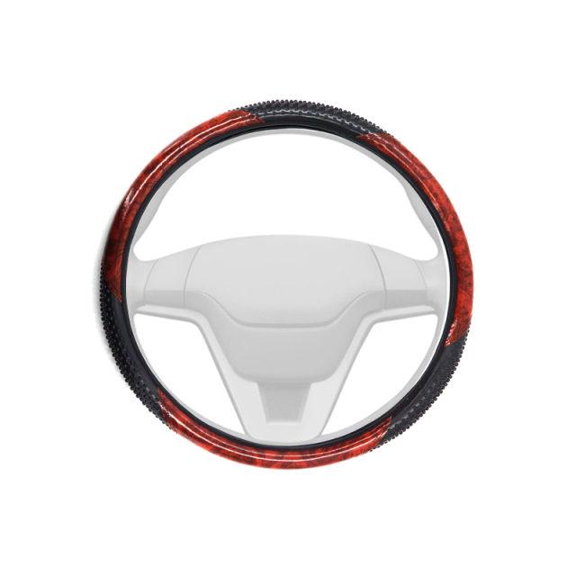 Large Size Steering Wheel Cover PVC Material Great Grip Anti-Slip Design