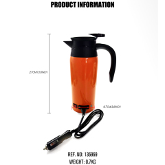 12v/24v Portable Car Electric Boiling Hot Water Heater Kettle Boiler for Car