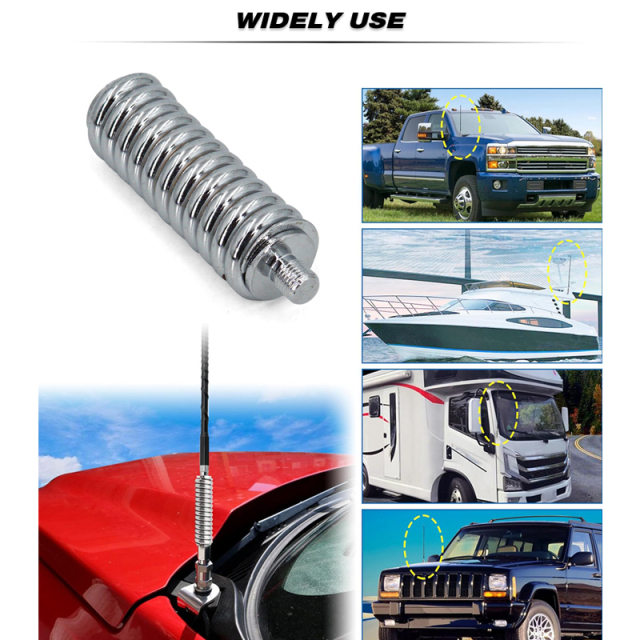 Heavy Duty Stainless Steel Antenna Spring