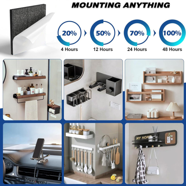 Adhesive Tape Two Side 2in X 3in