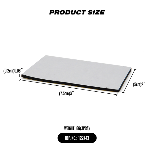 Adhesive Tape Two Side 2in X 3in