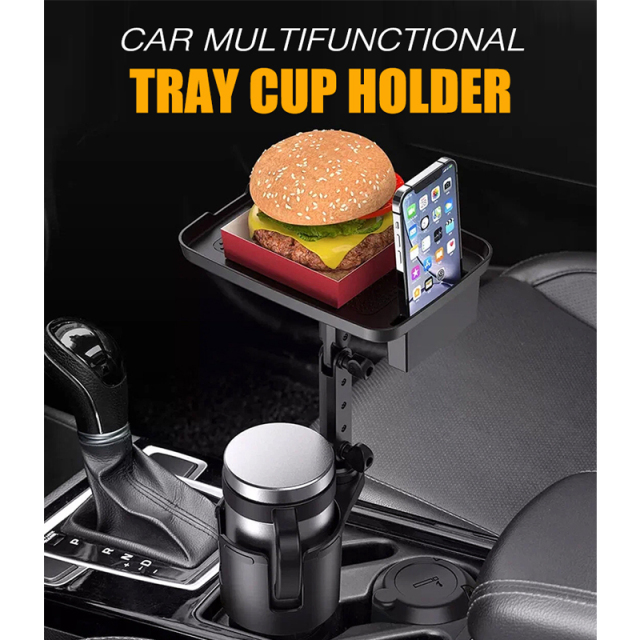 Car Multifunctional Tray Cup Holder