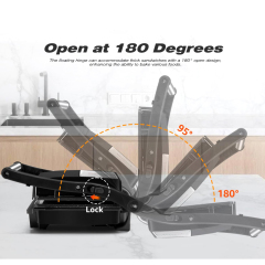 24V 250W Portable Sandwich Maker Non-Stick Coated Plates