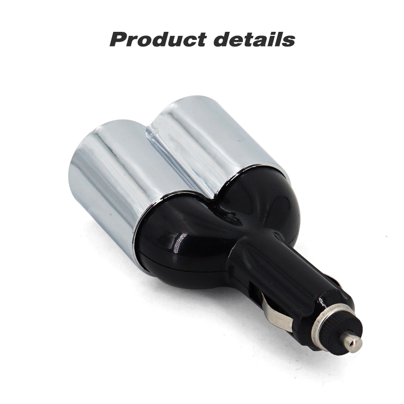 12v Power Outlet 2-Port Plug Socket Cigarette Lighter Splitter