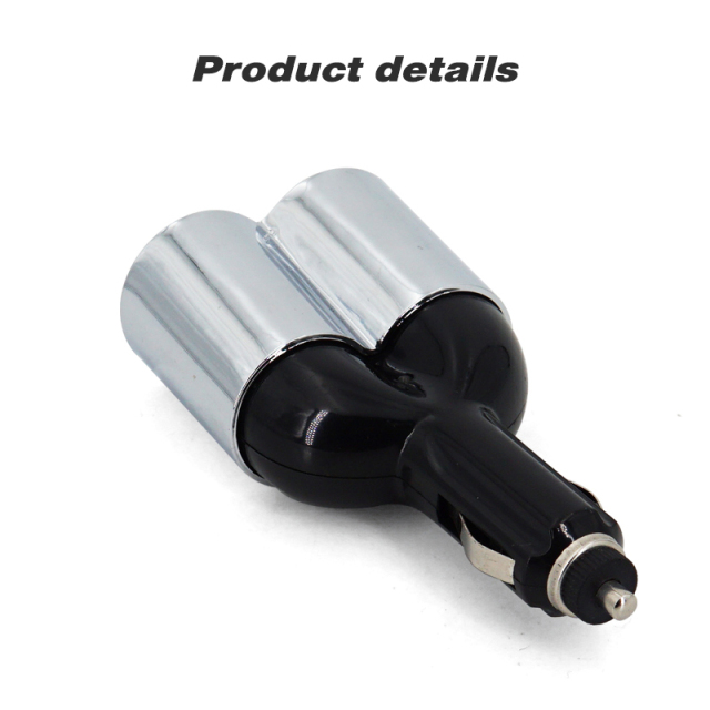 12v Power Outlet 2-Port Plug Socket Cigarette Lighter Splitter