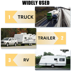 Aluminum Gladhand Glad Hand With Valve Switch Air Hose Brake Coupling Service Handshake for Truck Trailer RVs