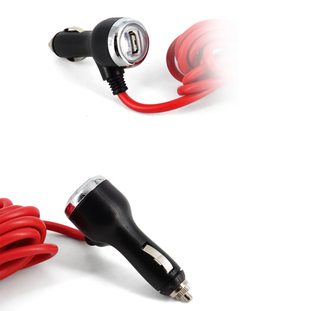 Power Outlet 12 Volt Extension Outlet with USB Port