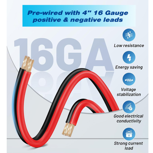 12V Fused Cigarette Lighter Plug with Leads