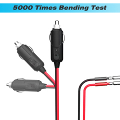 12V Fused Cigarette Lighter Plug with Leads