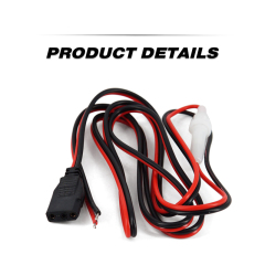 Heavy Duty 16AWG with15A Fuse 12V Power Cord For 3-pin CB Radios