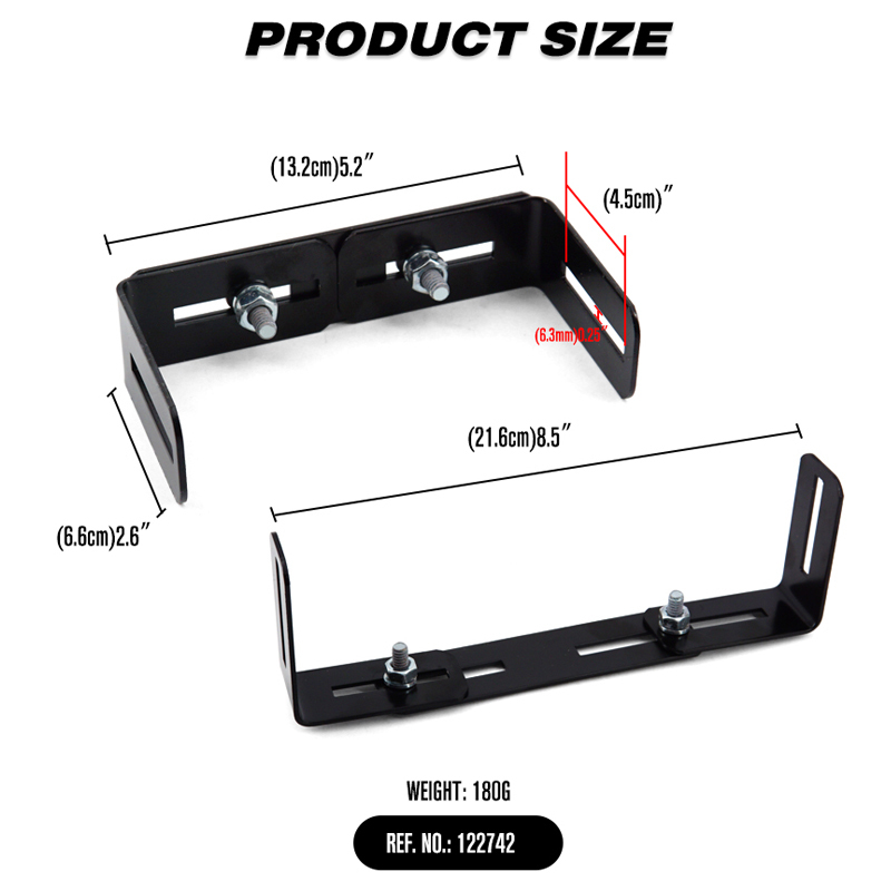 Adjustable Universal Mounting Bracket for Cb Radio Transceiver