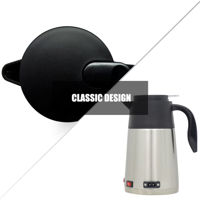 12v/24v Portable Car Electric Boiling Hot Water Heater Kettle Boiler for Car