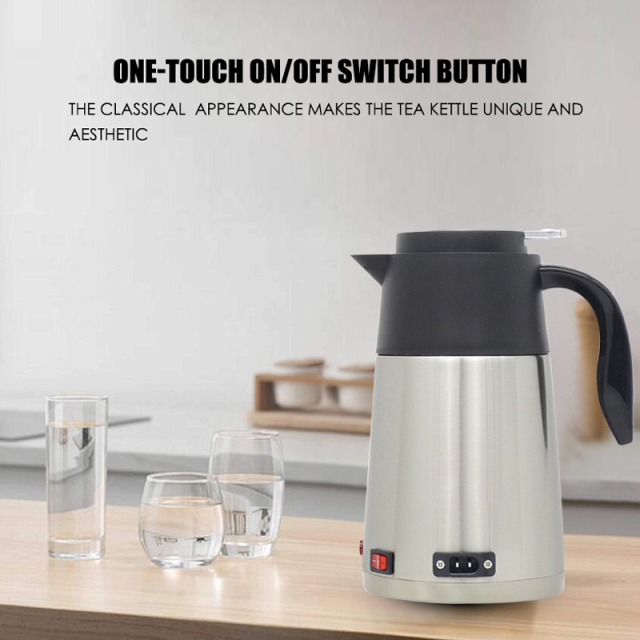 12v/24v Portable Car Electric Boiling Hot Water Heater Kettle Boiler for Car