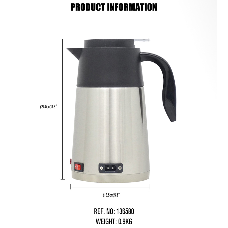12v/24v Portable Car Electric Boiling Hot Water Heater Kettle Boiler for Car