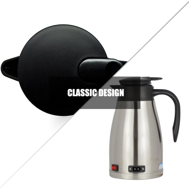 12v/24v Portable 1.3L Car Electric Boiling Hot Water Heater Kettle Boiler for Car