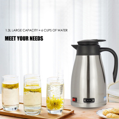 12v/24v Portable 1.3L Car Electric Boiling Hot Water Heater Kettle Boiler for Car