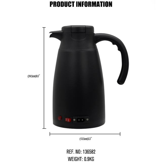 12v/24v Portable Car Electric Boiling Hot Water Heater Kettle Boiler for Car