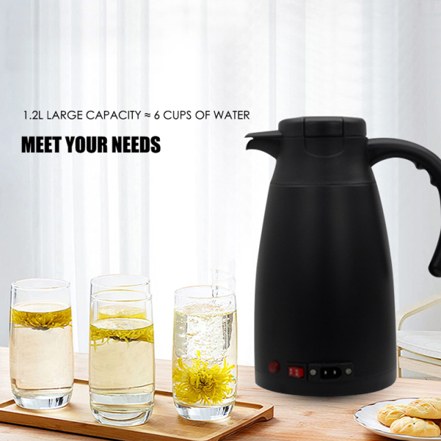 12v/24v Portable Car Electric Boiling Hot Water Heater Kettle Boiler for Car