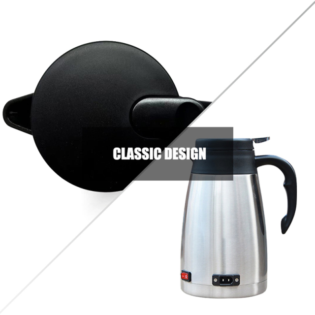 12v/24v Portable 1.2L Car Electric Boiling Hot Water Heater Kettle Boiler for Car