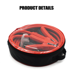 Jumper Cables 1 Gauge 25 Feet Heavy Duty Booster Cables with Carry Bag Jump Start Dead or Weak Batteries for Car