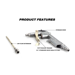 Air Blow Gun Air Compressor Accessory Tool Dust Cleaning and Blower Gun