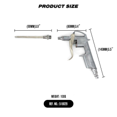 Air Blow Gun Air Compressor Accessory Tool Dust Cleaning and Blower Gun