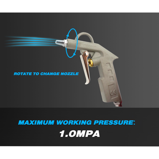 Air Blow Gun Air Compressor Accessory Tool Dust Cleaning and Blower Gun